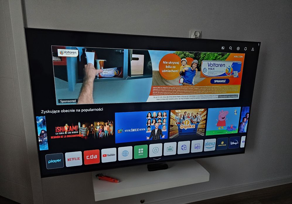 LG webOS tv 65 cali