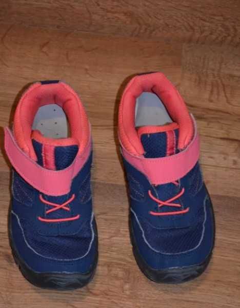 34 Buty turystyczne dla dzieci Quechua MH100 niskie, rozmiar 34