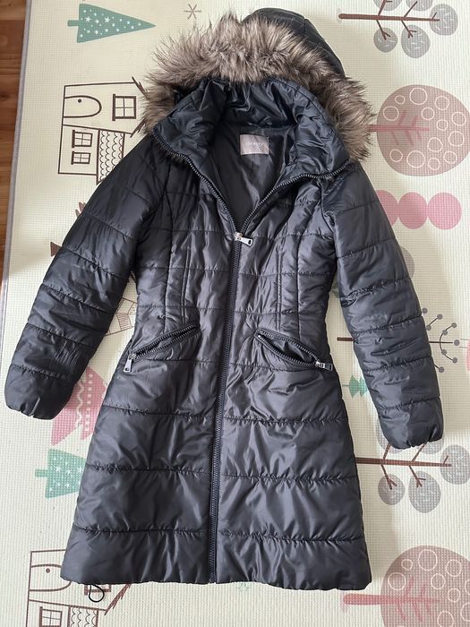 Kurtka płaszcz jesień/zima Orsay rozmiar 36 odpinany kaptur pikowana