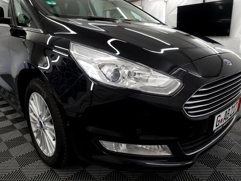 Ford Galaxy Piękny Bogaty Titanium Lakier pantera 7 osób Bardzo zadbany z Niemiec