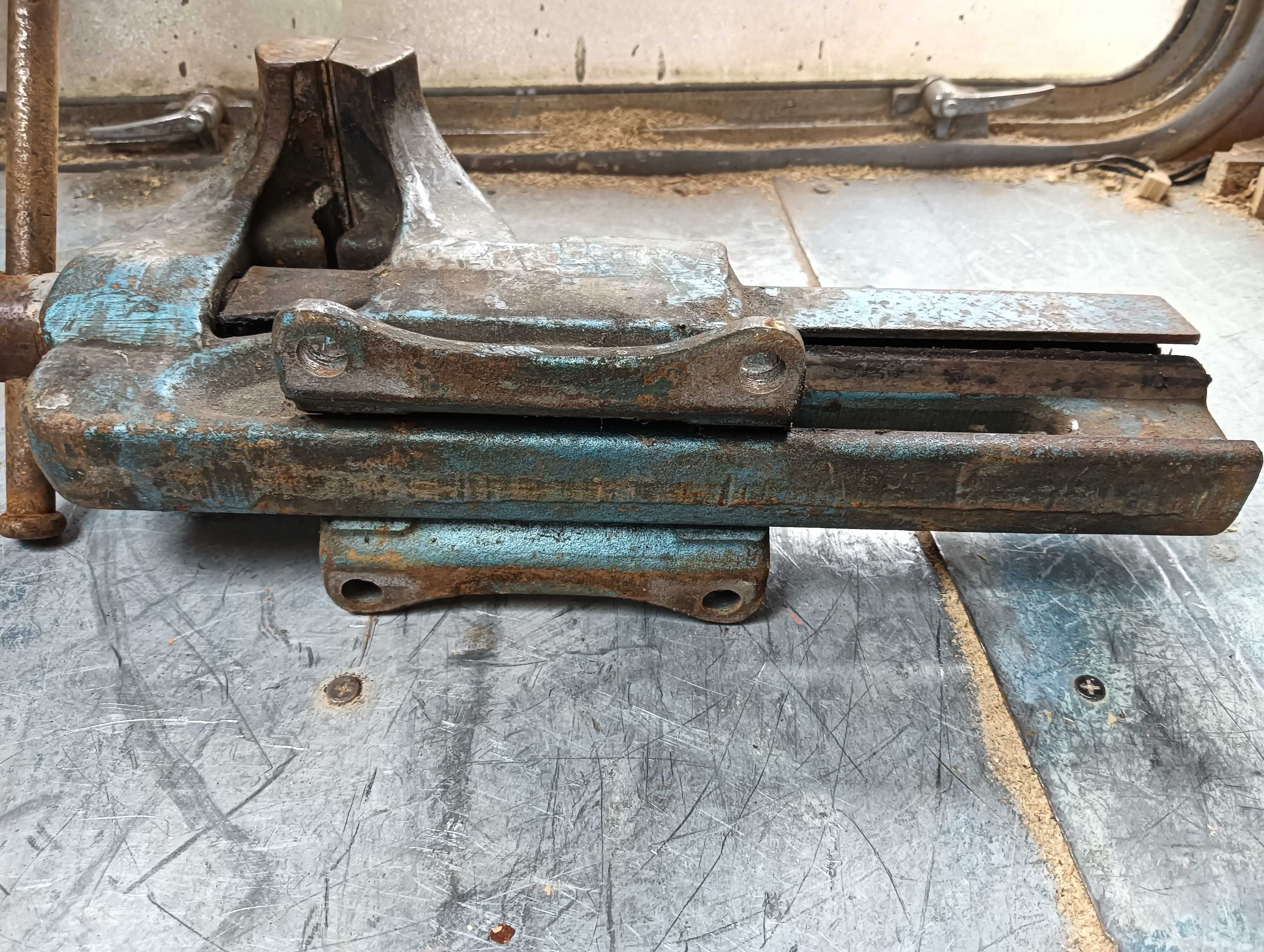 Imadło stalowe 120mm niemieckie ścisk zacisk