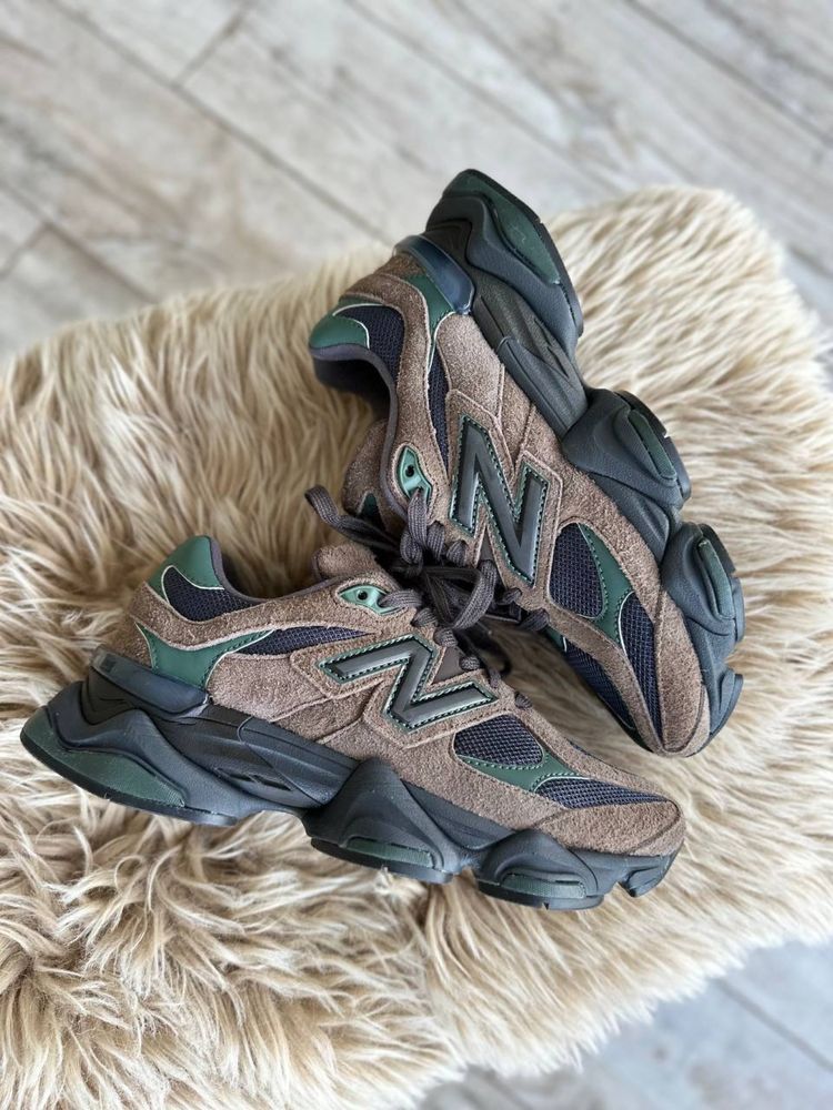 Кросівки Чоловічі New Balance 9060 Beef and Broccol Brown Black