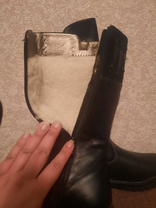 Ботинки дитячі кожа