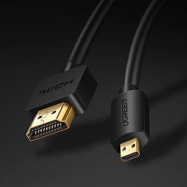 Ugreen kabel przewód HDMI - micro HDMI 19 pin 2.0v 4K 60Hz 30AWG 1,5m