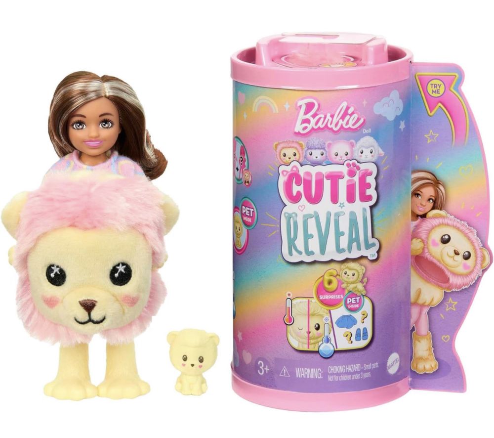 Лялька Barbie Cutie Reveal Cozy Series Chelsea Doll