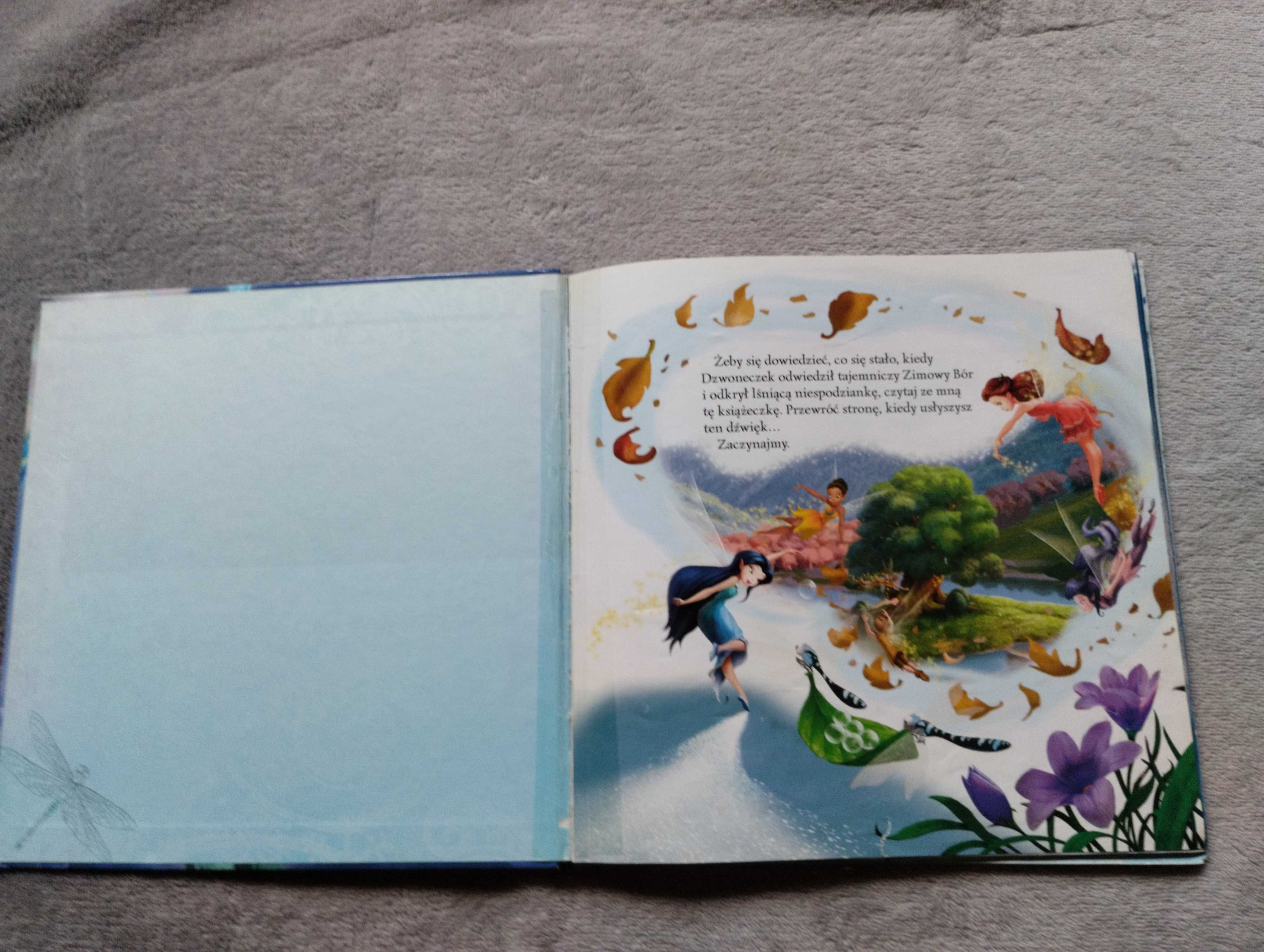 Dzwoneczek i sekret magicznych skrzydeł,płyta,książka,czytaj i słuchaj