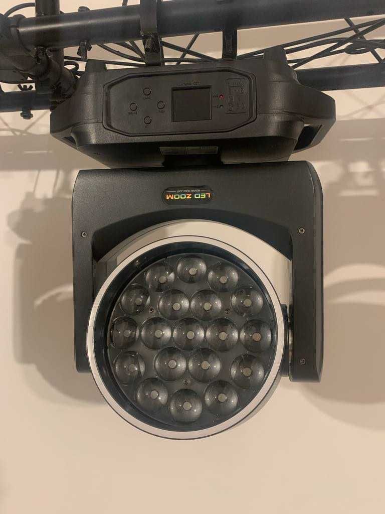Głowy ruchome 19 LED Wash Ring