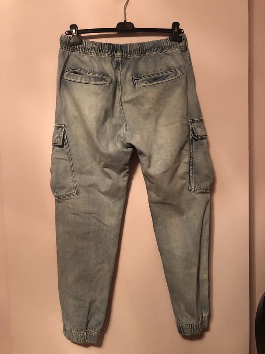 Bojówki jeansowe M Regular H&M