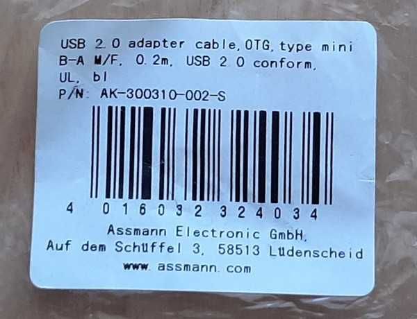 Kabel USB OTG Mini