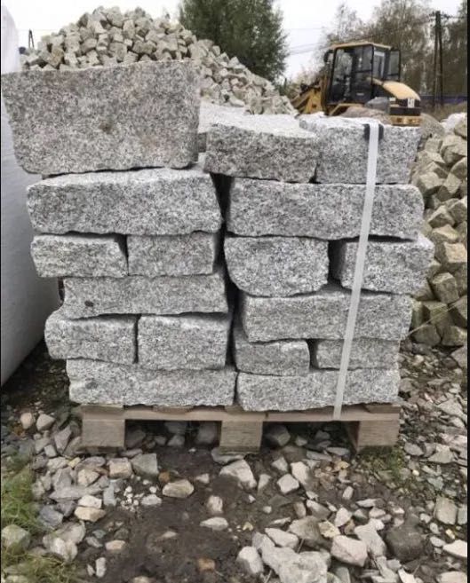 OPORNIK GRANITOWY 10/20/40 cm - Kamień Murowy Obrzeże Ogrodowe