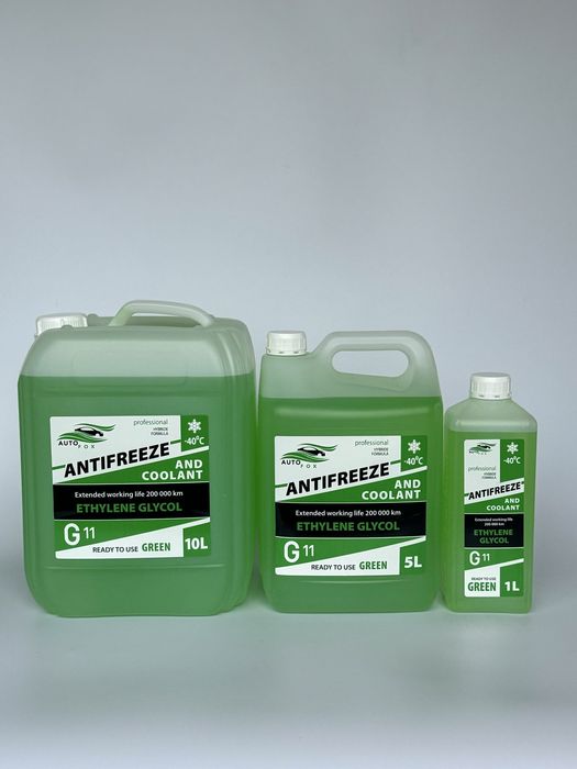 Тосол/Антифриз G11/Антифриз для батарей -40 ОПТ/ГУРТ 1л/5л/10л/