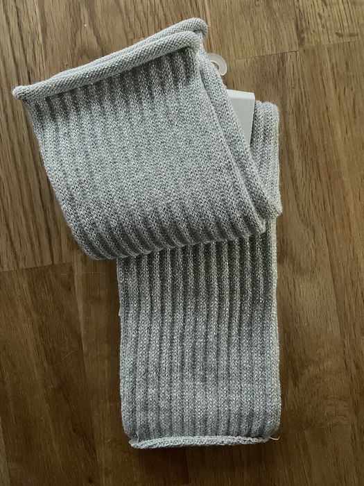 H&M Getry szare, srebrna nitka dla Dziewczynki one size