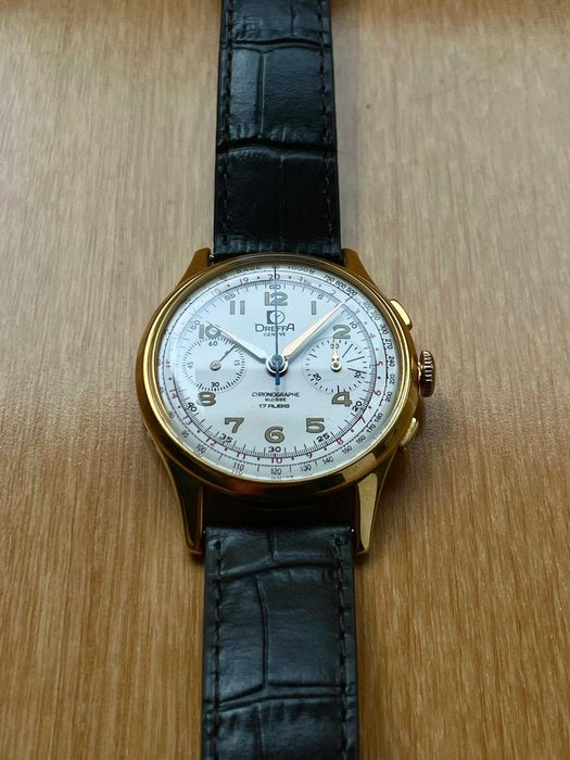 Dreffa Vintage Anos 50/60 | Landeron 151 | 37mm | Restaurado