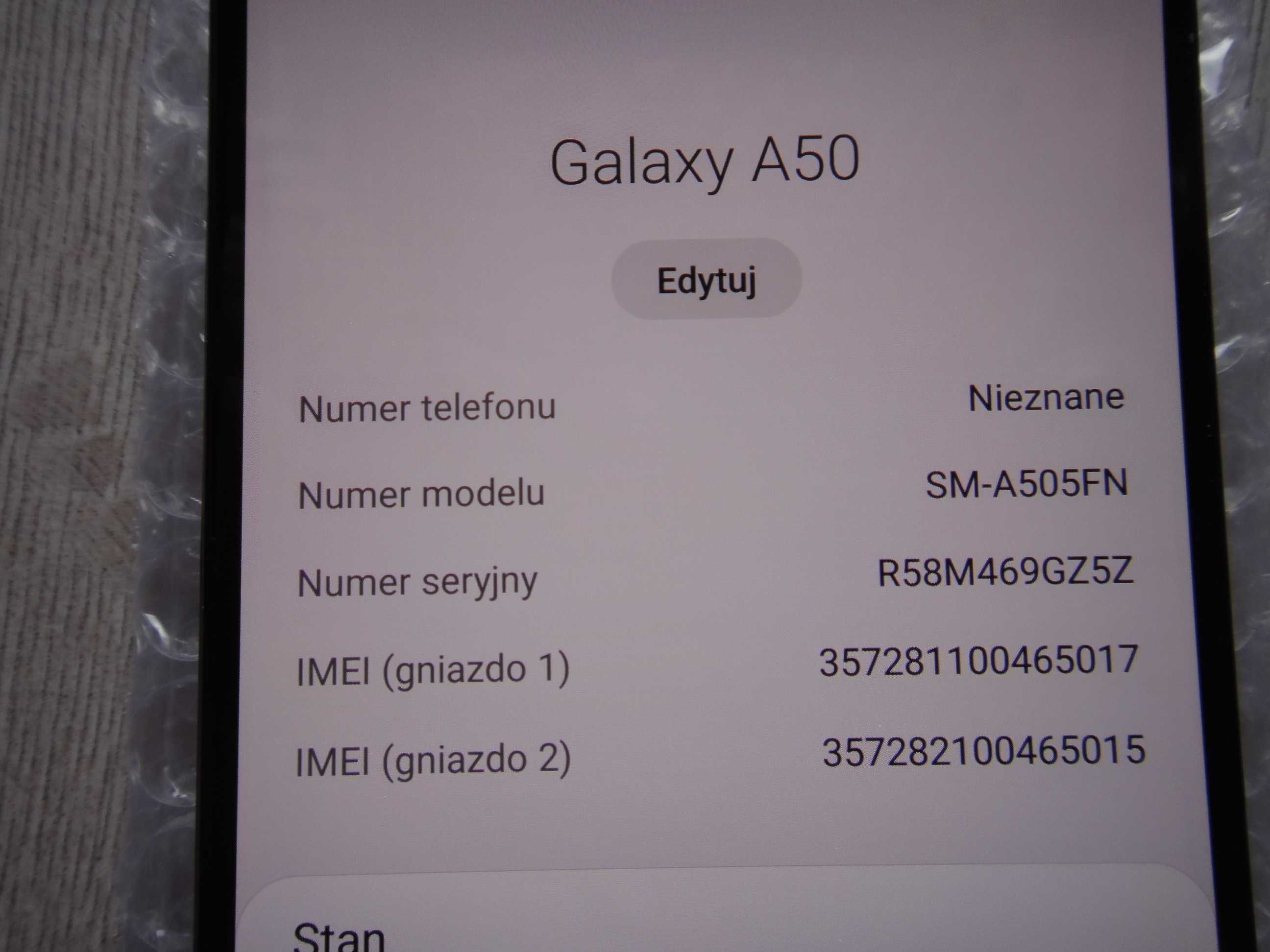Samsung Galaxy A50 Sm-A505Fn/Ds 128/4Gb.