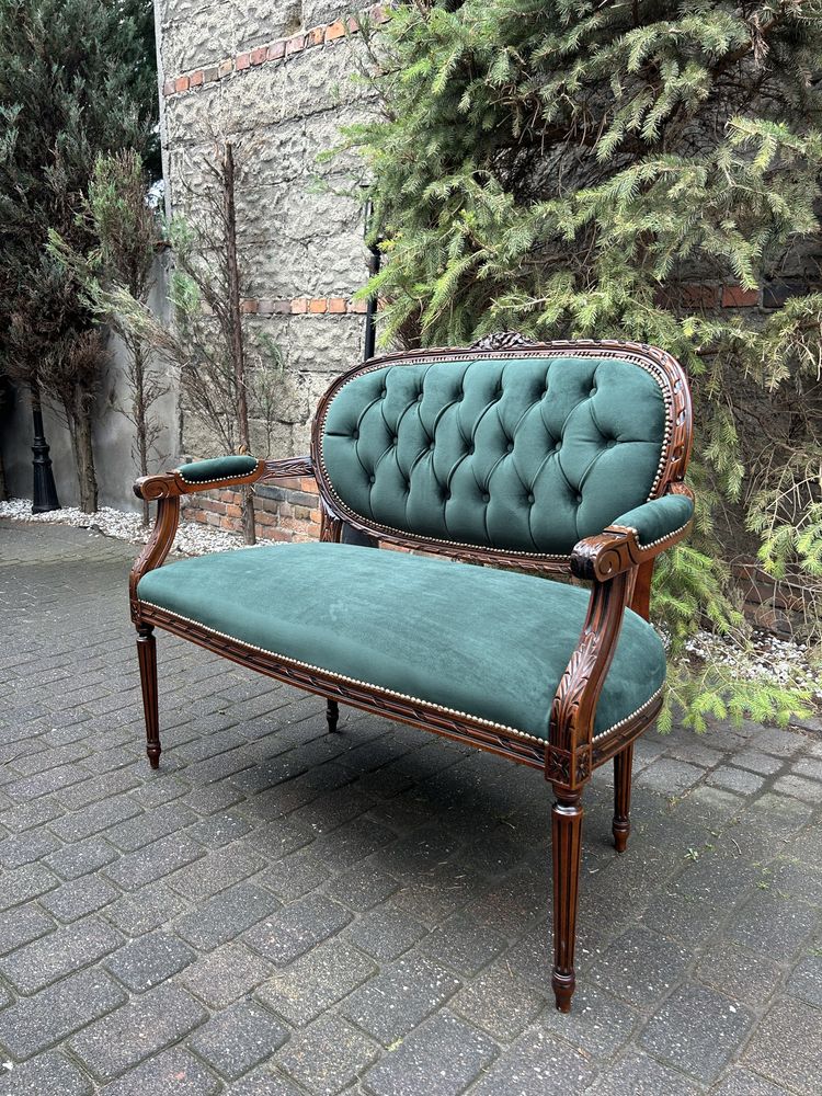 Wypoczynek Ludwikowski Ludwik Sofa Kanpa + Dwa Fotele Po Renowacji