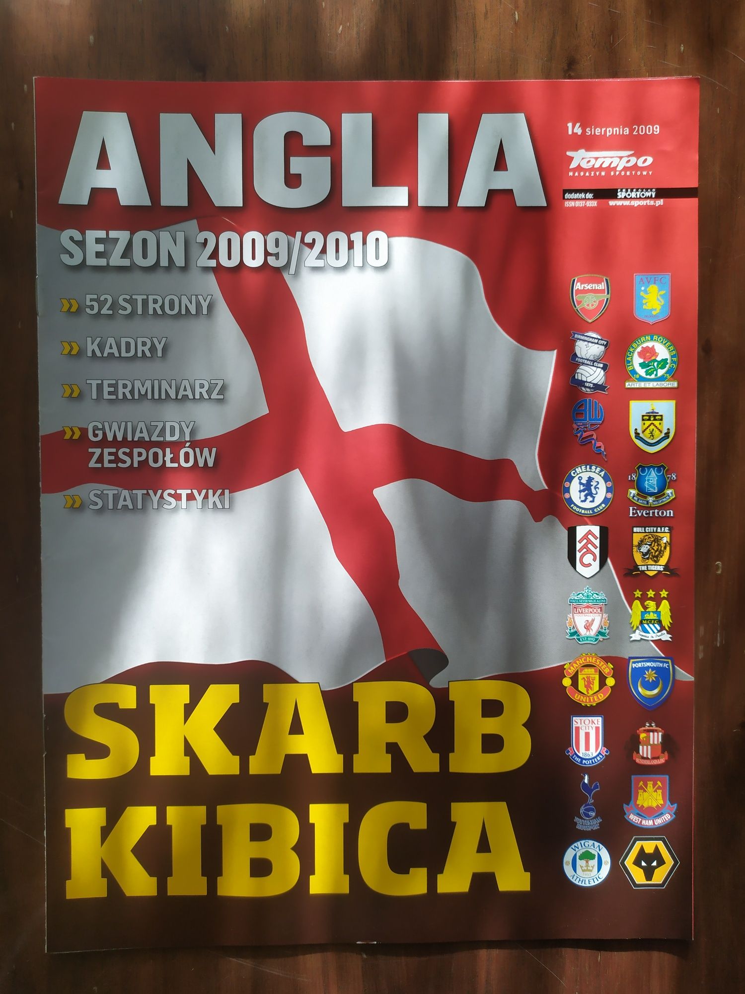 Skarb kibica ligi europejskie sezon 2009-10