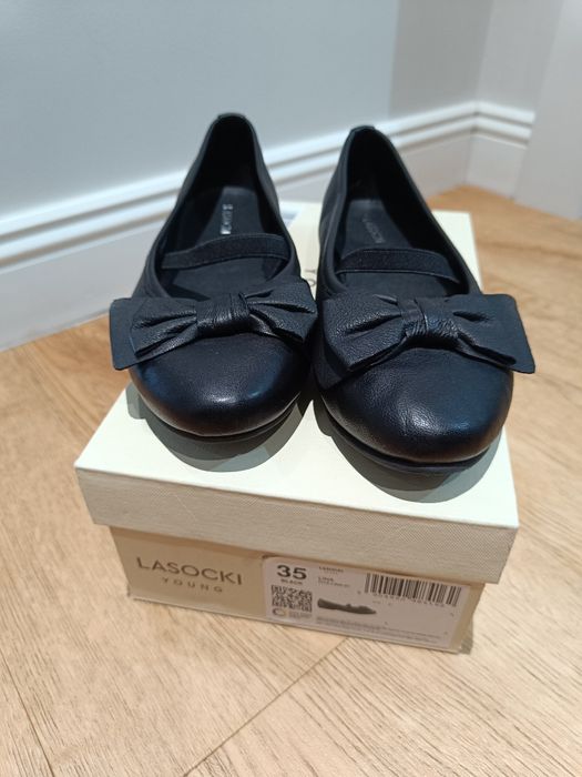 Czarne baleriny Lasocki young r. 35