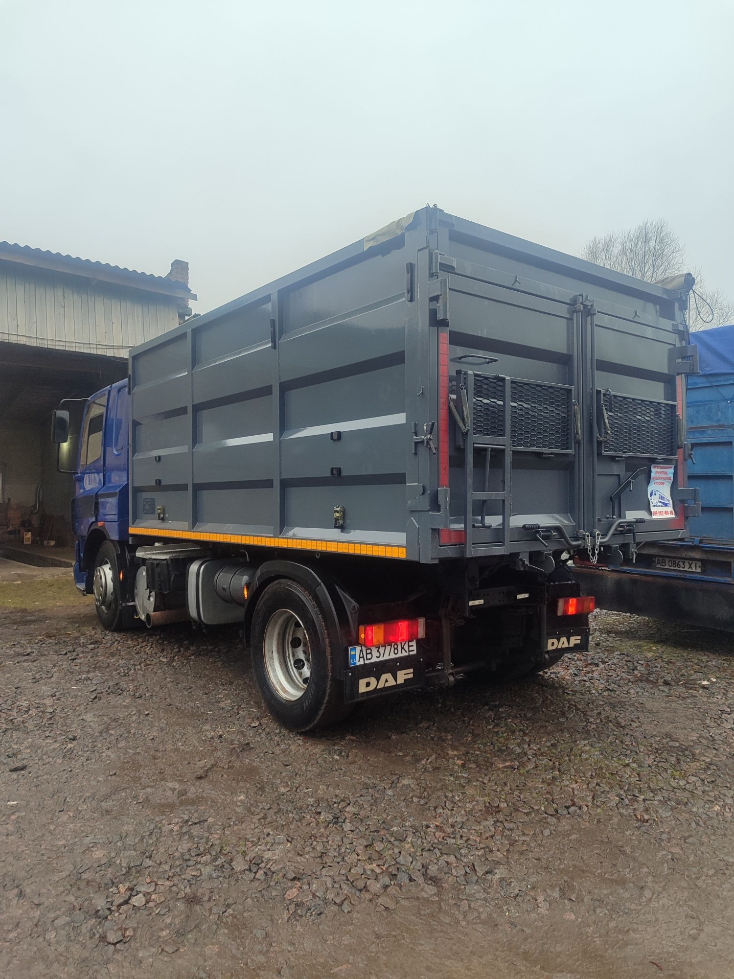Daf cf 76. 360 самоскид
