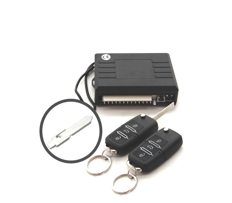 KIT FECHO CENTRAL REMOTO CHAVE RETRACTIL