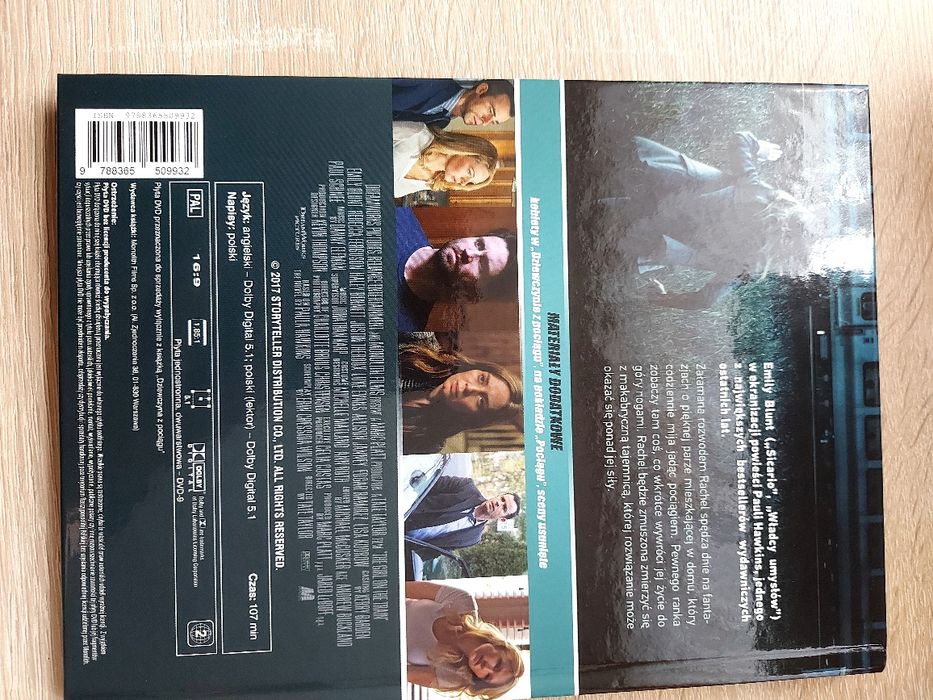 Dziewczyna z pociągu film DVD