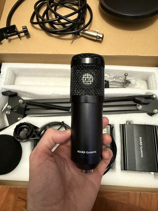 Conjunto microfone 7in1 Mars Gaming