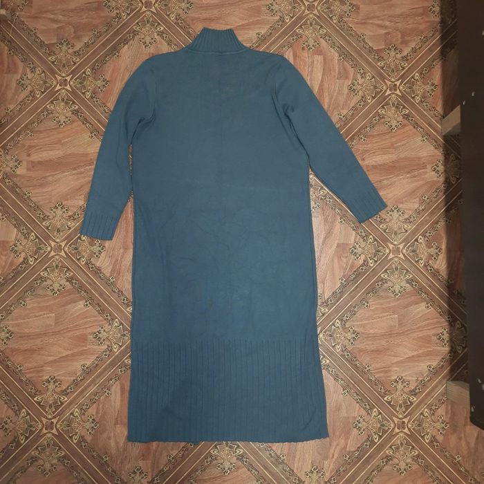 Турецкое трикотажное теплое  платье