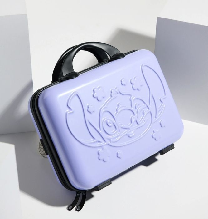 Walizka Stitch fioletowa