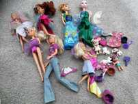 Komplet lalki barbie
