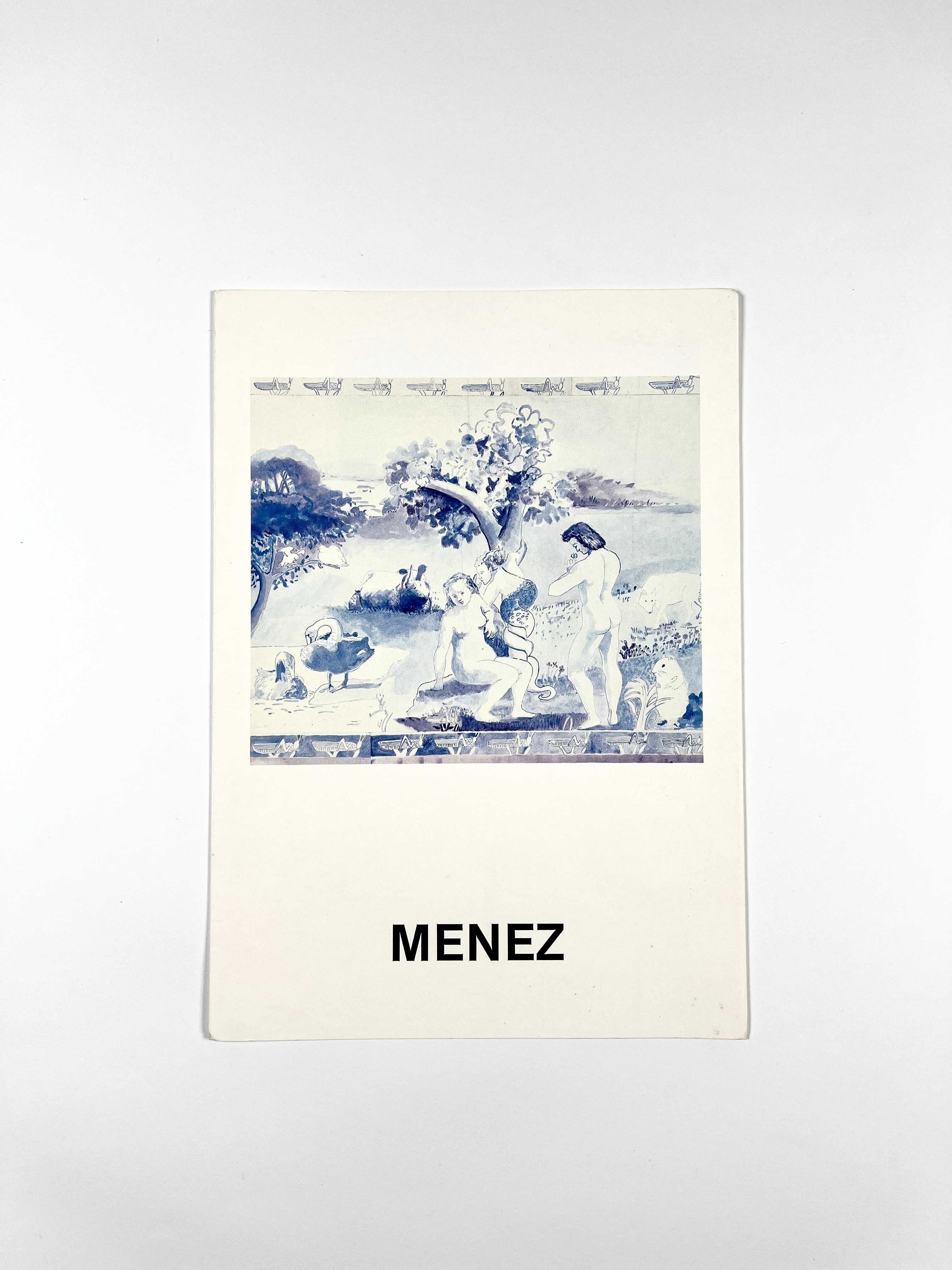 Catálogo da exposição Menez Galeria 111 de 1990