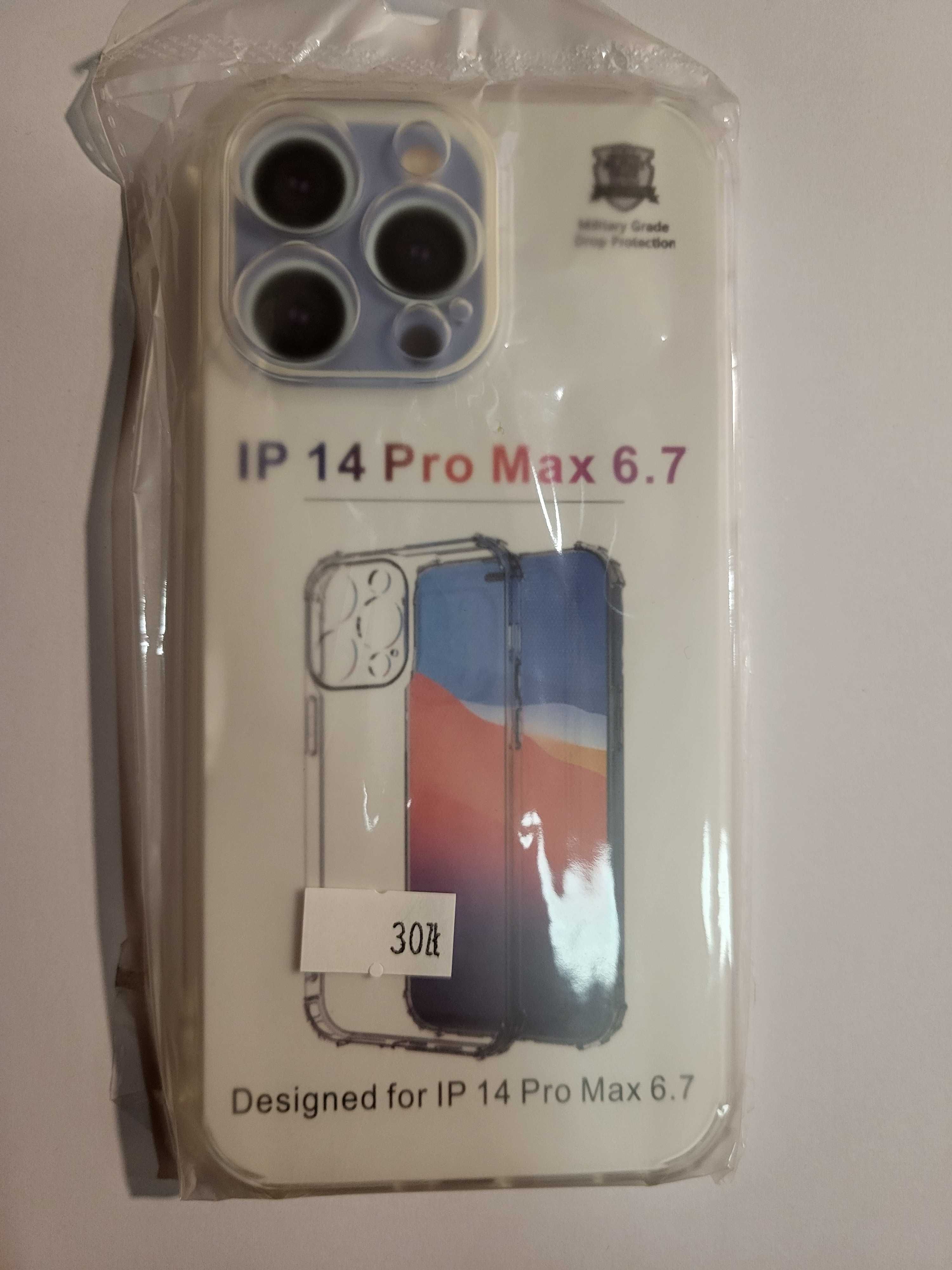 Etui iPhone 14 Pro Max - wzmocnione bezbarwne