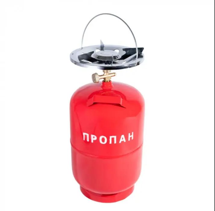 Новий газовий балон для туризму та побутових потреб