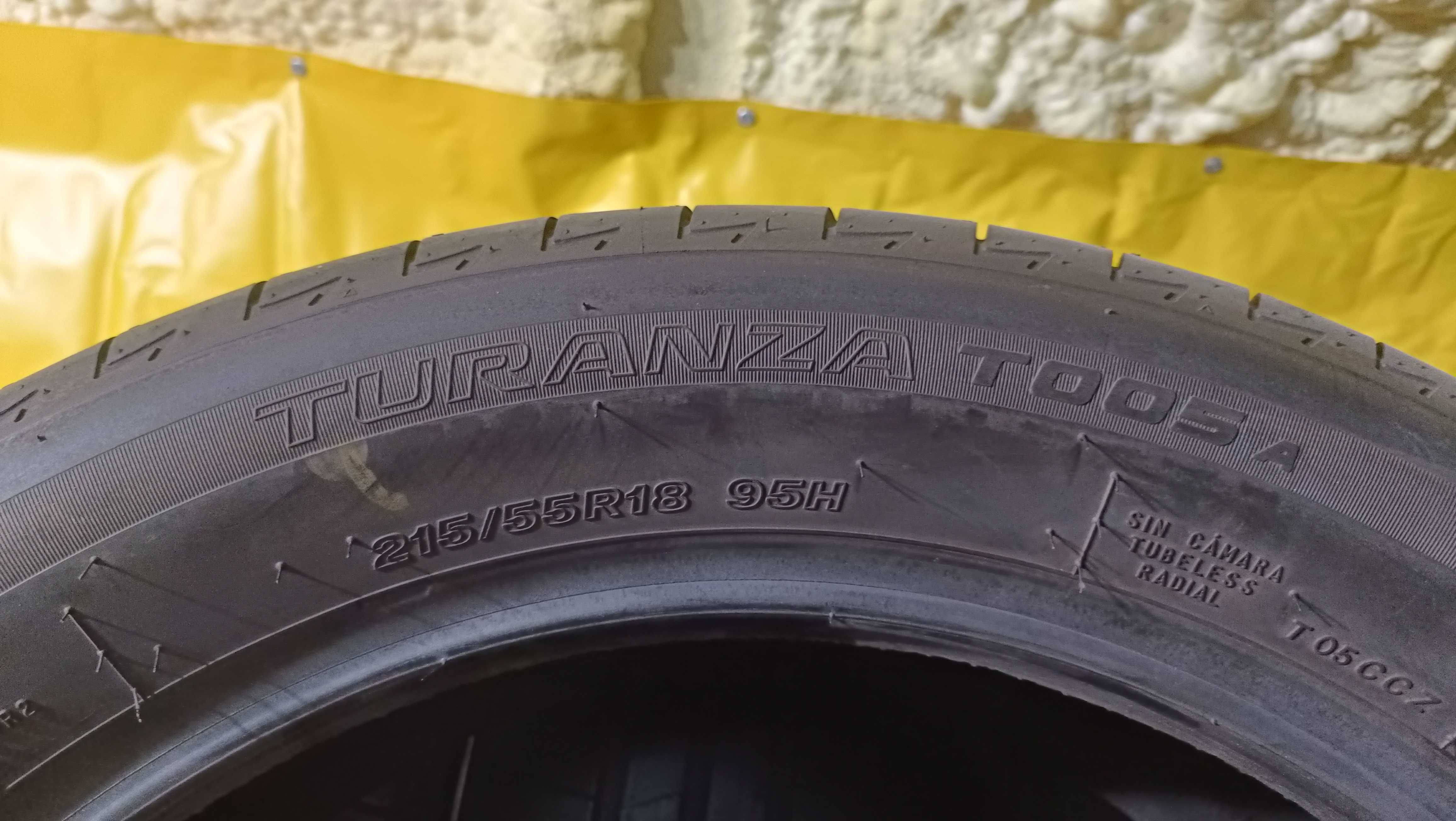 Opony 215/55R18 Bridgestone