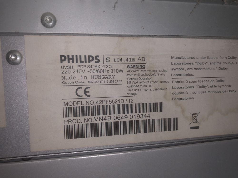 Телевизор Philips 42PF5521D/12 (42 диагональ)