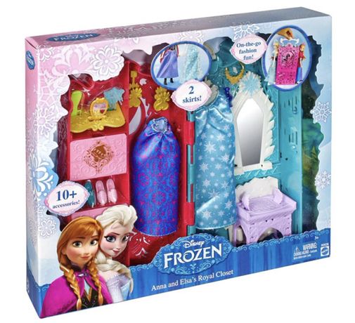 Оригинал США. Набор королевского гардероба Frozen Anna and Elsa