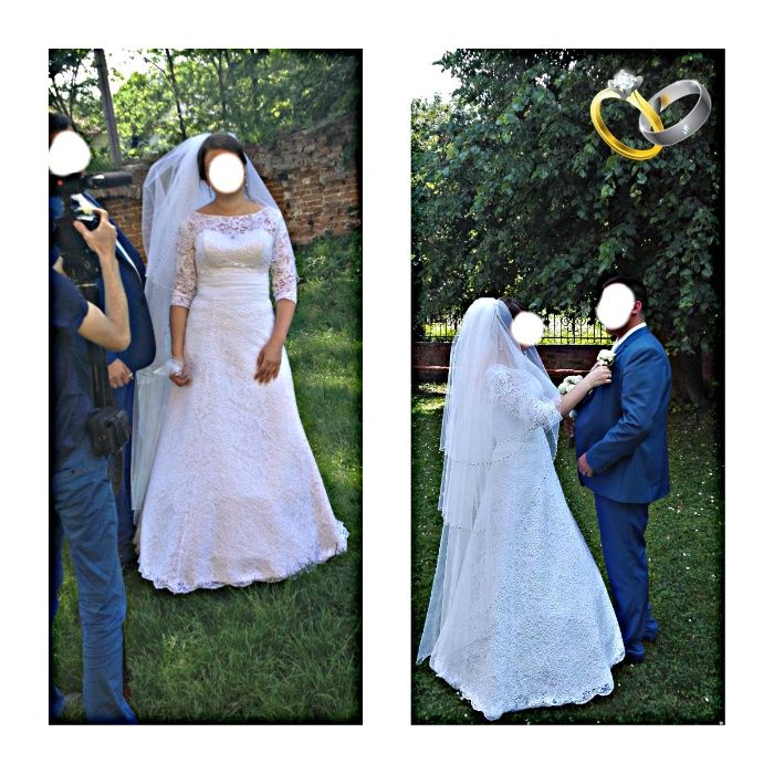 Весільна сукня білого кольору в ідеальному стані