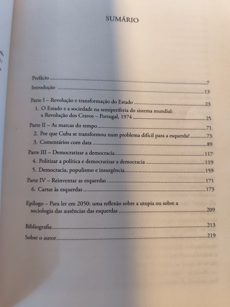 A difícil democracia: reinventar as esquerdas
Autor: Boaventura de Sou
