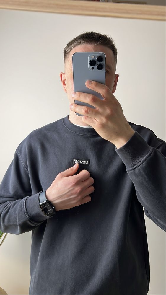 Оригінальний виварений світшот LEVI’S Relaxed Fit