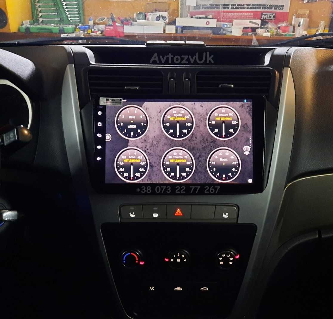Магнитола EC8 GEELY Emgrand GX7 EX7 X7 ЕХ7 EC8 GPS 2 din Android 14