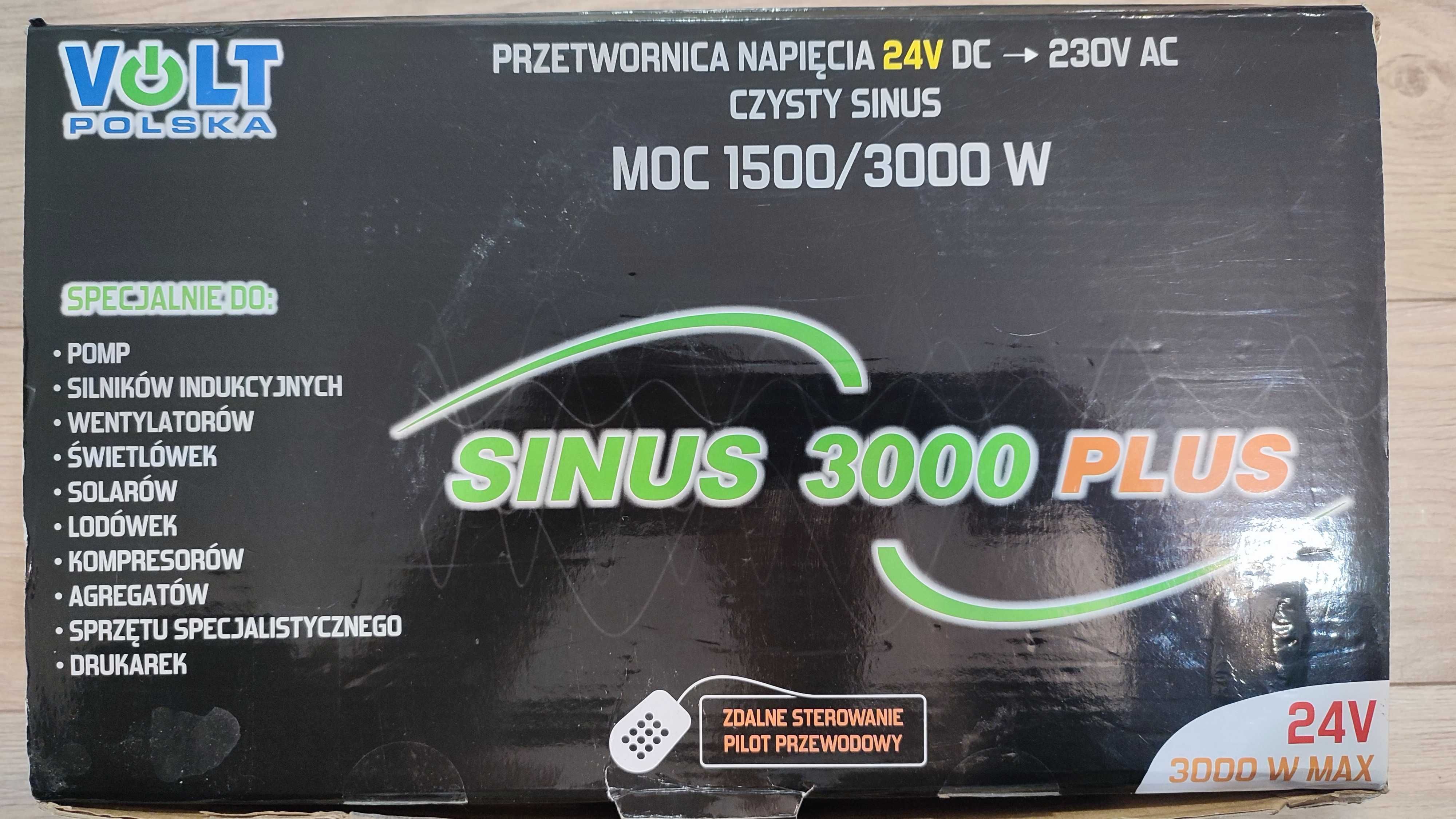 Przetwornica sinus plus 3000