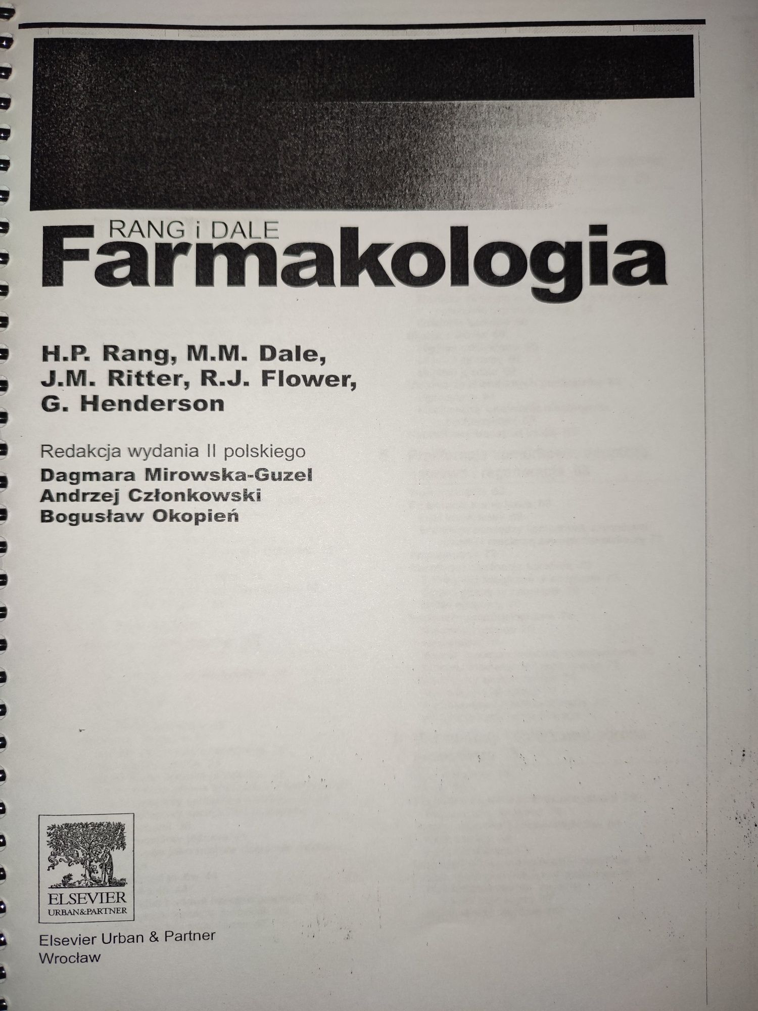 Farmakologia Rang Dale