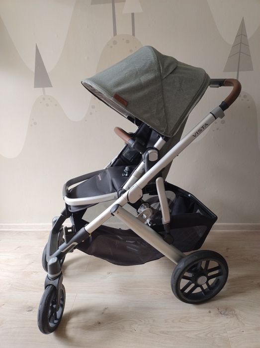 Wózek Uppababy Vista V2 emmet rok po roku, bliźniaki, rodzeństwo