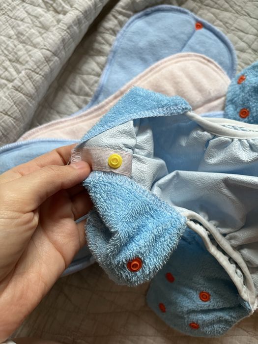 Багаторазовий підгузок еко-пупс з вкладишами