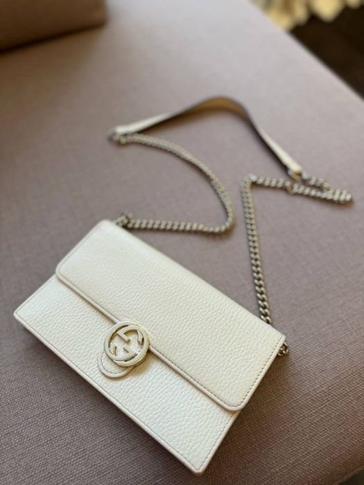 Сумка молочна Gucci оригінал