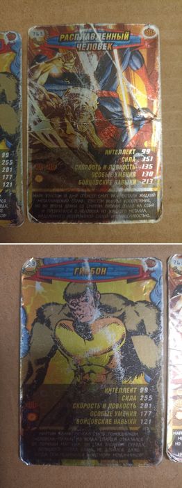 Супер редкие карточки человек паук, гонки, черепашки ниндзя