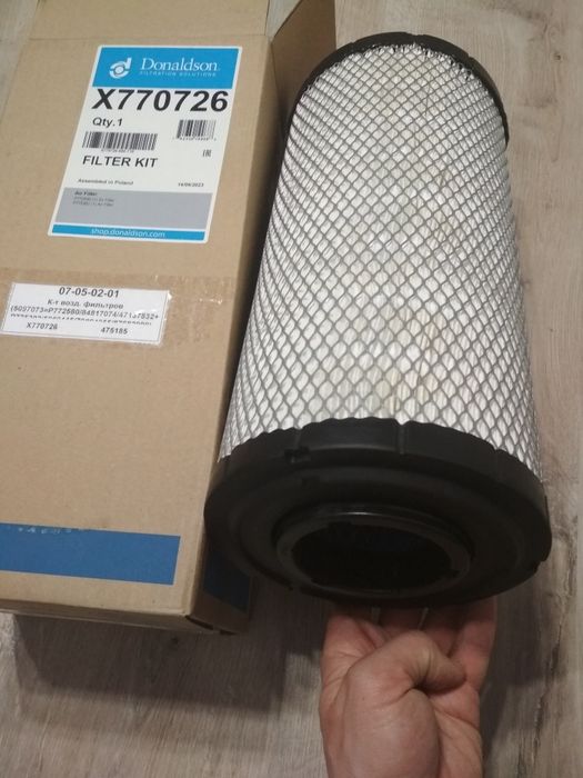 Комплект повітряних фільтрів Donaldson x770726(P772580, P775302)