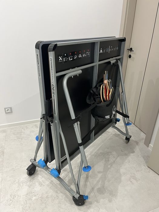 Stol do ping ponga tenisa stolowego Decathlon Pongori PPT 520 outdoor