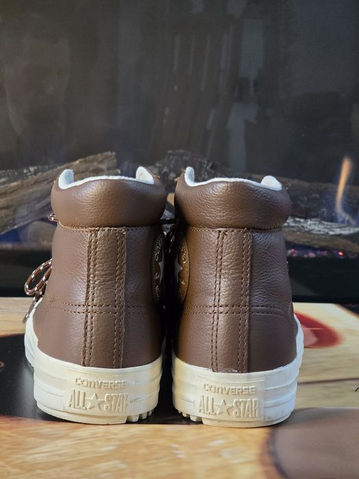 Шкіряні кеди Converse All star Chuck Tailor