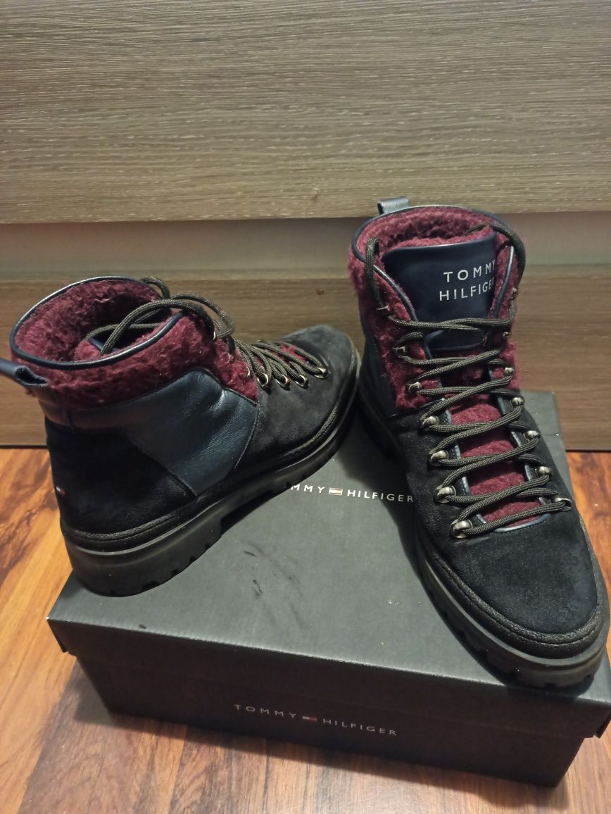 Tommy Hilfiger trapery/zimowe/cosy outdoor bootie r. 39