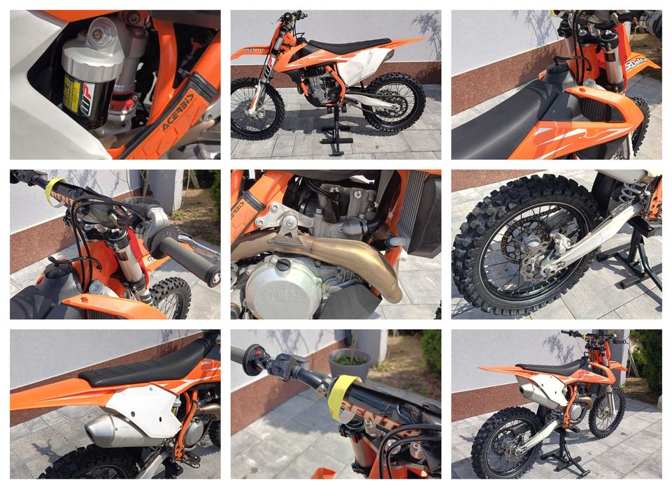 KTM SX-F 450, 2018 r. zawieszenie WP, raty na oświadczenie, transport!