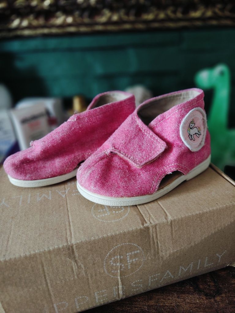 Kapcie Slippers Family r. 22 różowe